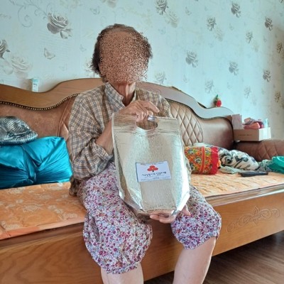 23.6.14 재가노인지원서비스 지역사회 자원연계(돼지고기/부광식육점) 지원 이미지